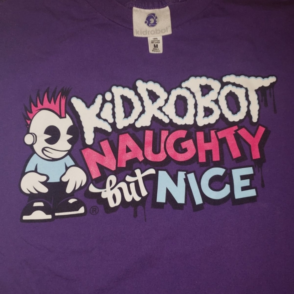 Kidrobot Vintage Naughty / Nice T-Shirt